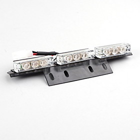 12x3 LED Flashing Light Panels (White, Amber)