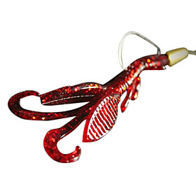CRAW  FISH Soft Bait Fishing Lure 120MM 9G (4 Pieces Packed)