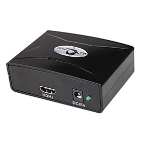 VGA Audio to HDMI HD HDTV Video Converter Box 1080P, VGA   Audio R/L to HDMI Converter Adapter