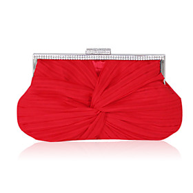 Silk with Crystal/Rhinestone Evening Handbags/Clutches More Colors Available Silk with Crystal/Rhinestone Evening Handbags/Clutches More Colors Available