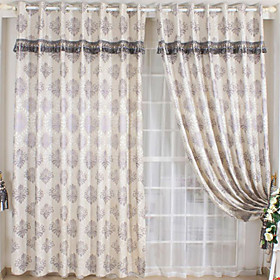 Italy Style Jacquard Casual Window Curtains (Pair) Italy Style Jacquard Casual Window Curtains (Pair)