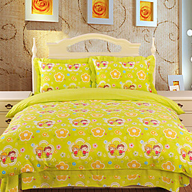 Sweet Moment B Jacquard Full 4-piece Duvet Cover Set