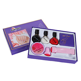 Nail Art DIY Print Color Printing Stamp Polish Machine Combination Kit one SET