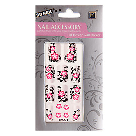 6 In 1 Fashion Nail Decals/Nail Stickers