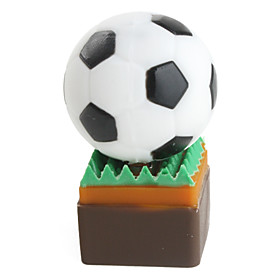 4GB Football Style USB Flash Drive (White)