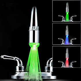 Color Changing LED  A Grade ABS Faucet Sprayer Nozzle