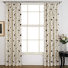 Country Embroidery Window Curtains(Pair) Country Embroidery Window Curtains(Pair)