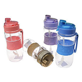 Portable Sport 400ml Water Bottle (Random Color)