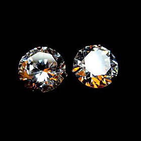 Imitation Diamond Stud Earrings (.6x.6cm)