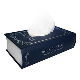 Funny Book Shaped Tissue Box