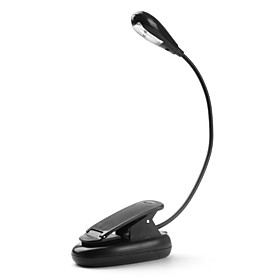 2-LED Flexible Arm Clip Portable Book Lamp