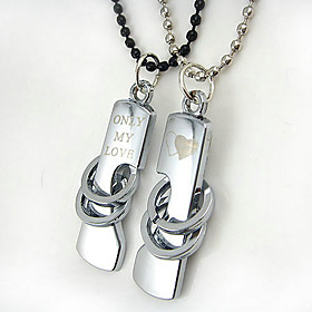 "Only My Love" Necklace (Set of 2)