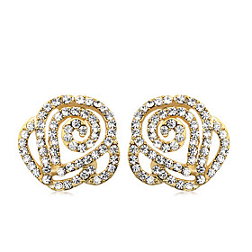 Delicate Flower Ear Studs