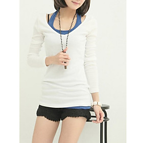 Long Sleeve V-neck Tee