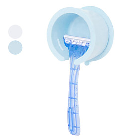 Wall Mounted Razor Holder (Light Blue)