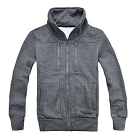 Fashion Men Leisure Sports Sweater Outwear Dark Gray Fashion Men Leisure Sports Sweater Outwear Dark Gray