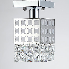 LightInTheBox - 1 - Light Crystal Ceiling Light in Cubic Shade