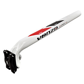 Venzo-High Qulaity Seatpost With Integrated White Color