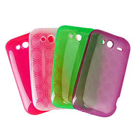 Transparent TPU Case For HTC Wildfire S G13(4 Colors Per Pack) Transparent TPU Case For HTC Wildfire S G13(4 Colors Per Pack)