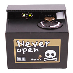 Creative Ghost Design Coin Bank Saving Box (Random Color)