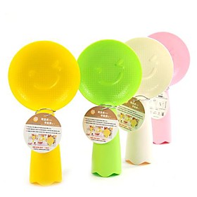 Smiling Face Shaped Spoon (Assorted Colors)