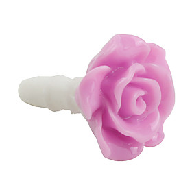 Anti-dust Fashionable Earphone Jack for iPhone and iPad (Flower)