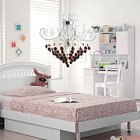 LightInTheBox - Crystal Chandelier with 10 Light in Red Crystal