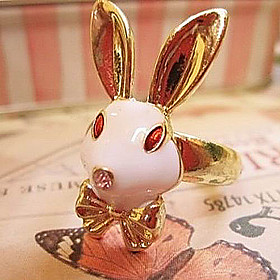 White Rabbit Ring