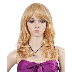 Capless Long 100% Human Hair Lovely Curly Hair Wig