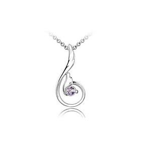 Angel Wings Crystal Necklace