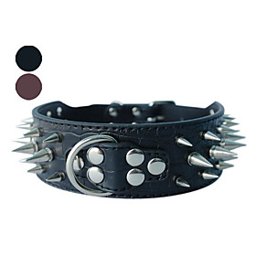 Spiked Style Adjustable Dog Collar (Assorted Colors)