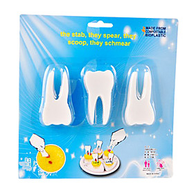 Teeth Shaped Fruit Fork