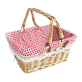 Handmade Wicker Style Storage Baskets