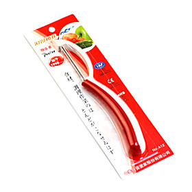 Curved Handle Peeler (Red)