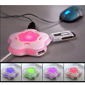 Plum Blossom Shaped HUB (Assorted Colors)