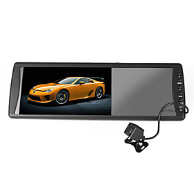 7 Inch TFT-LCD Car Rearview Monitor with High-Definition Wide Angle Waterproof CMD Camera