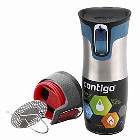Contigo Water Bottle in Blue Contigo Water Bottle in Blue