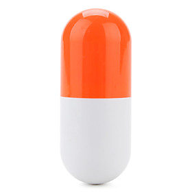 Portable Capsule Shape Flexible Ball Pen (Assorted Colors)