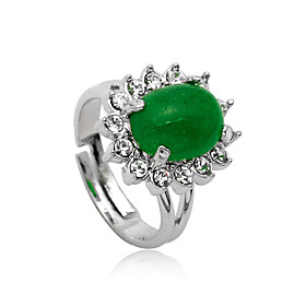 Fashion Crystal Diamond Studded Ring