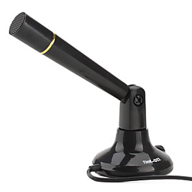 Fine 3.5mm Microphone for PC and Laptop (Black)