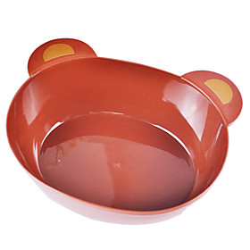 Cartoon Design Large Size Food Bowl (Random Color)