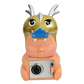 Dragon Baby Coin Bank with Lock