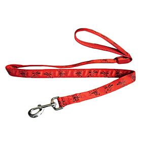 Double Reflective Nylon LED Dog Leash (120cm, Assorted Colors)