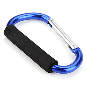 Large Size Carabiner Clip Hook (Blue)