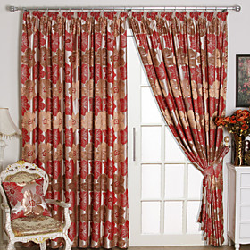 Casual Jacquard Window Curtains (Pair) Casual Jacquard Window Curtains (Pair)