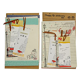 Cartoon Style Stationery and Bookmarks
