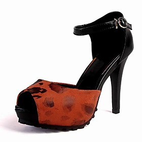 Patent Leather Stiletto Heel Sandals / Peep Toe With Buckle Party / Evening Shoes (More Colors Available)