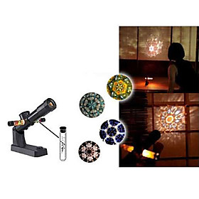 Mini Night Light Shapes Projector (Black)