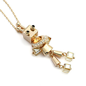 Robot Pendant Necklace