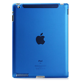 Protective Dull Polished Back Case Compatible with Original Smart Cover for Apple The New iPad